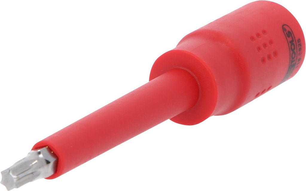 KS Tools 3/8" Isolierte Bit-Stecknuss Torx, T30, 122mm, 118.3825