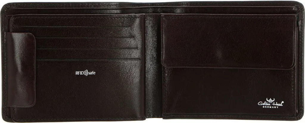 Golden Head Colorado RFID Protect Minischeintasche 1314 Tabacco