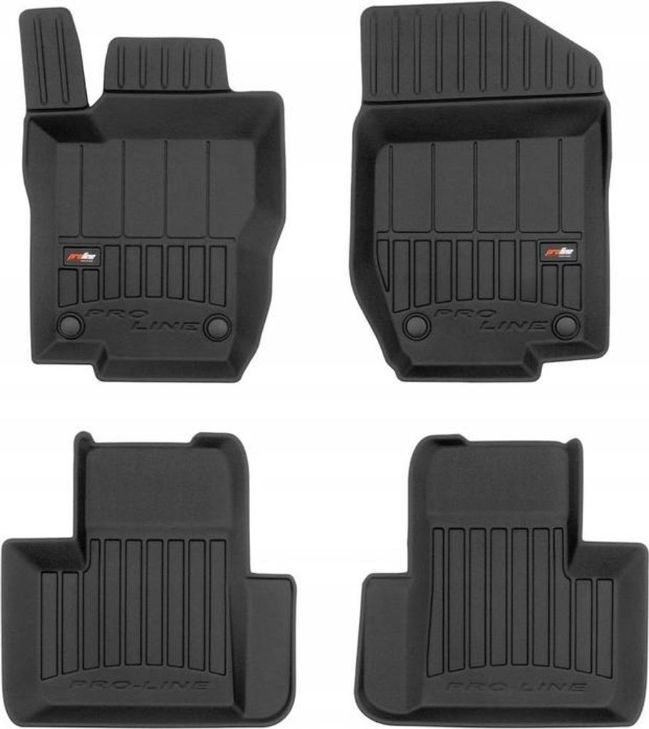 Gummimatten und Fußmatten Mercedes GL X164 2006-2012 3D Mulde
