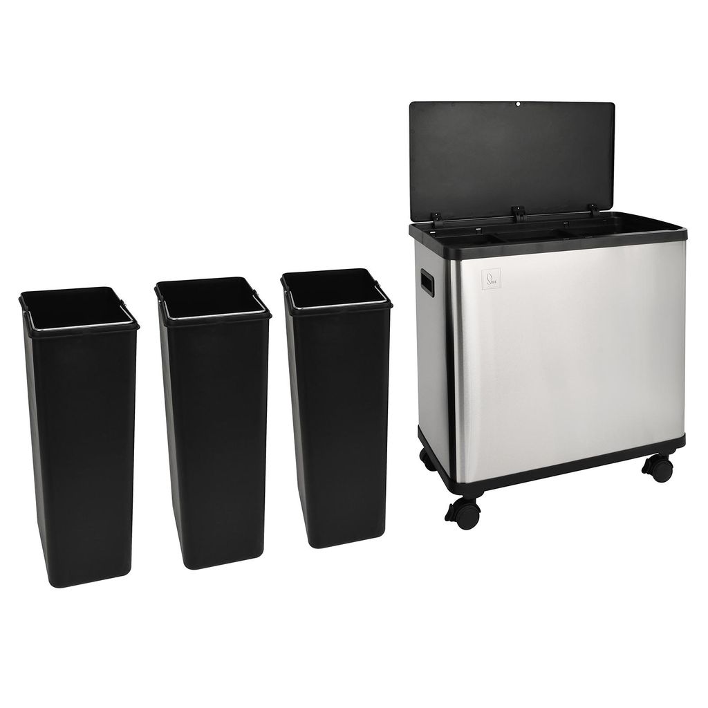 SVITA SR3X18 54L Sensor-Mülleimer 3 Fächer Mülltrennsystem Produktbild 