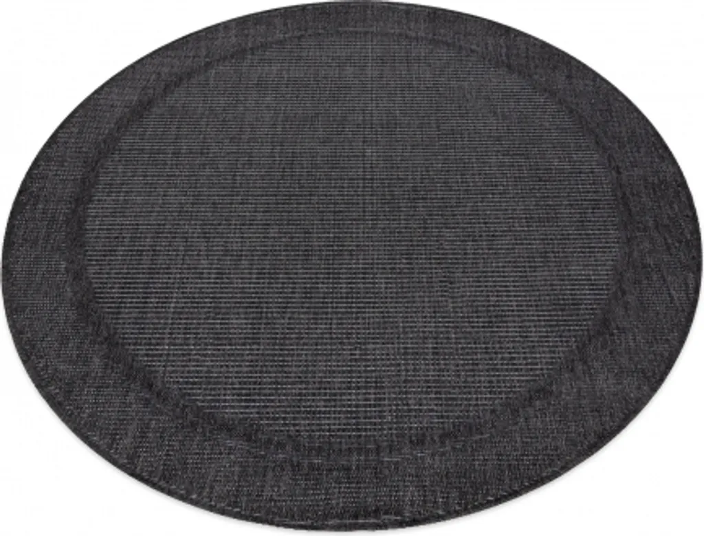 Tapis rond 150 cm facile à nettoyer pour salle à manger ou bureau