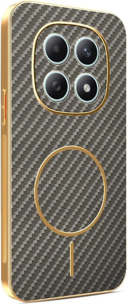 Custodia MagSafe Xiaomi Redmi Note 15 5G Poco M8 Phonesta Carbon Fiber