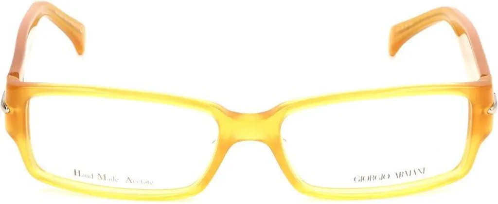 Monture Armani GA-713-PD9-53 en acétate jaune ø 53 mm design exclusif
