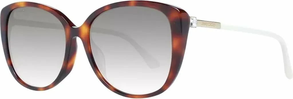 Jimmy Choo ALY/F/S Lunettes de Soleil Verres Dégradés Monture Écaille