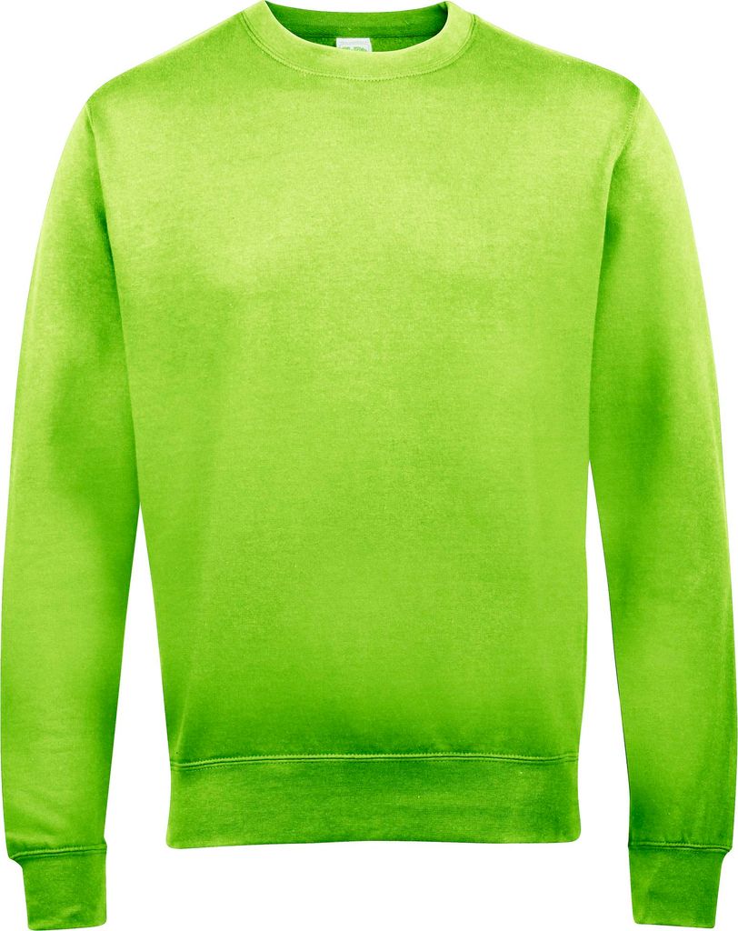 AWDis Just Hoods Uni Sweatshirt mit Rundhalsausschnitt RW2014 (S) (Limette)