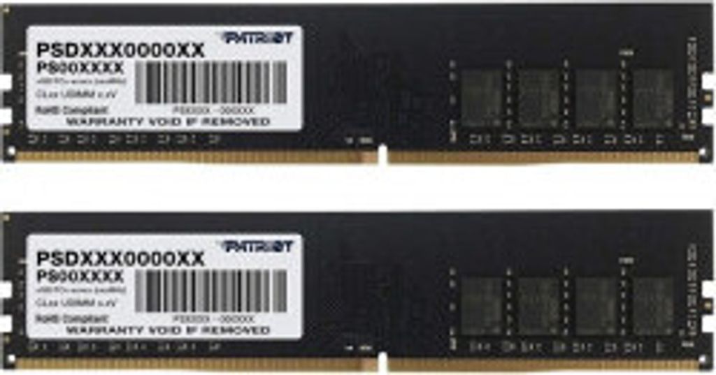 Patriot 16GB DDR4 2666MHz Kit(2x8GB) Signature (PSD416G2666K)