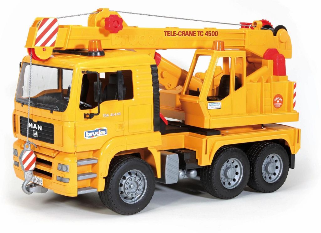 Bruder Baufahrzeuge MAN TGA Kran-LKW, Kran LKW, Immagine del prodotto 