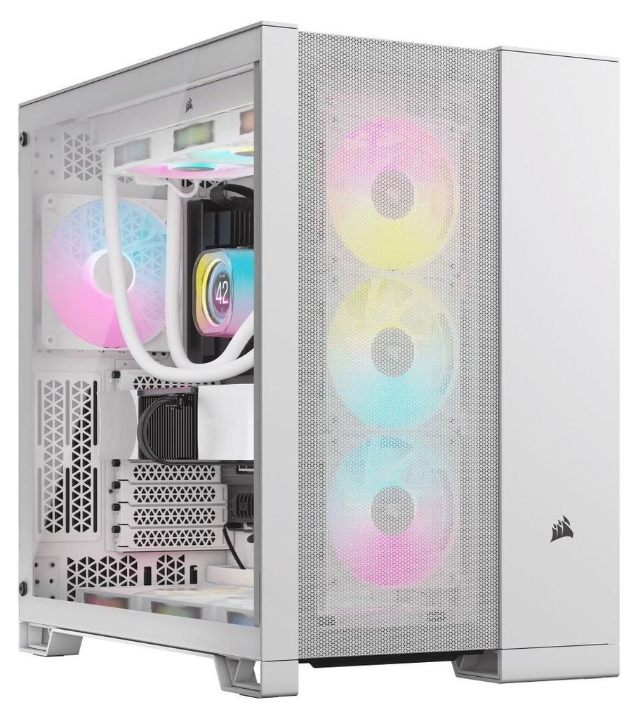 Corsair 6500D AIRFLOW, Midi Tower, PC, Biały, ATX, 19 cm, Zdjęcie produktu 