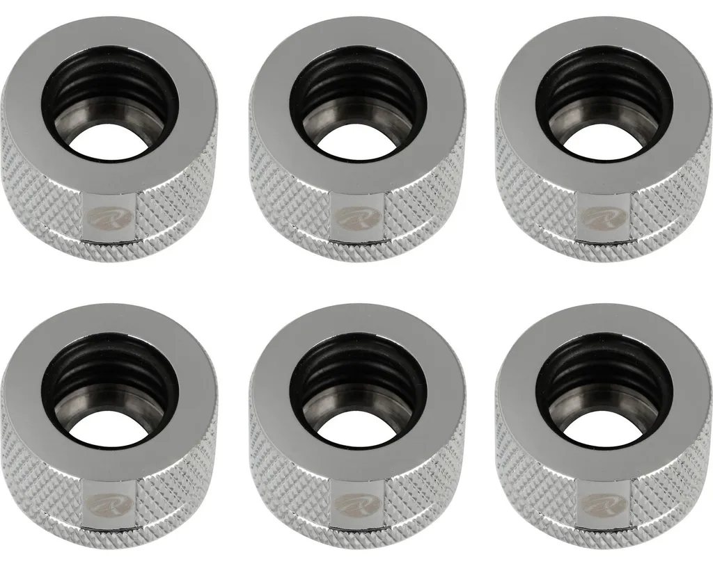 Raccord Tube Rigide 16mm RAIJINTEK Pelias D161806 Argent PC Mod