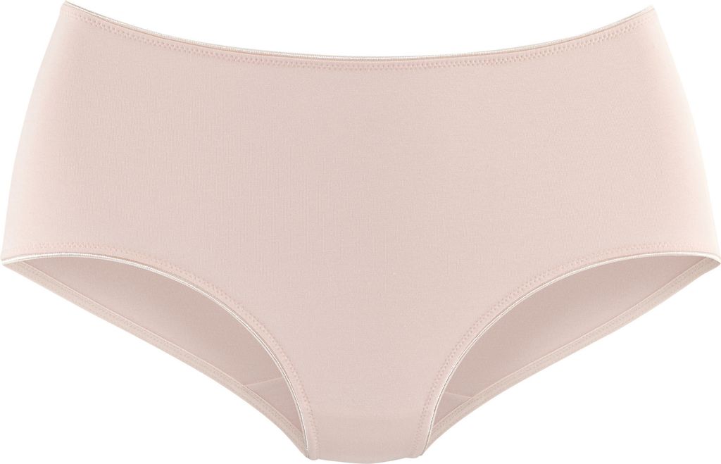 LASCANA Taillenslip 5 -teilig taupe, rose, beige, altrosa, schwarz Größe 44/46