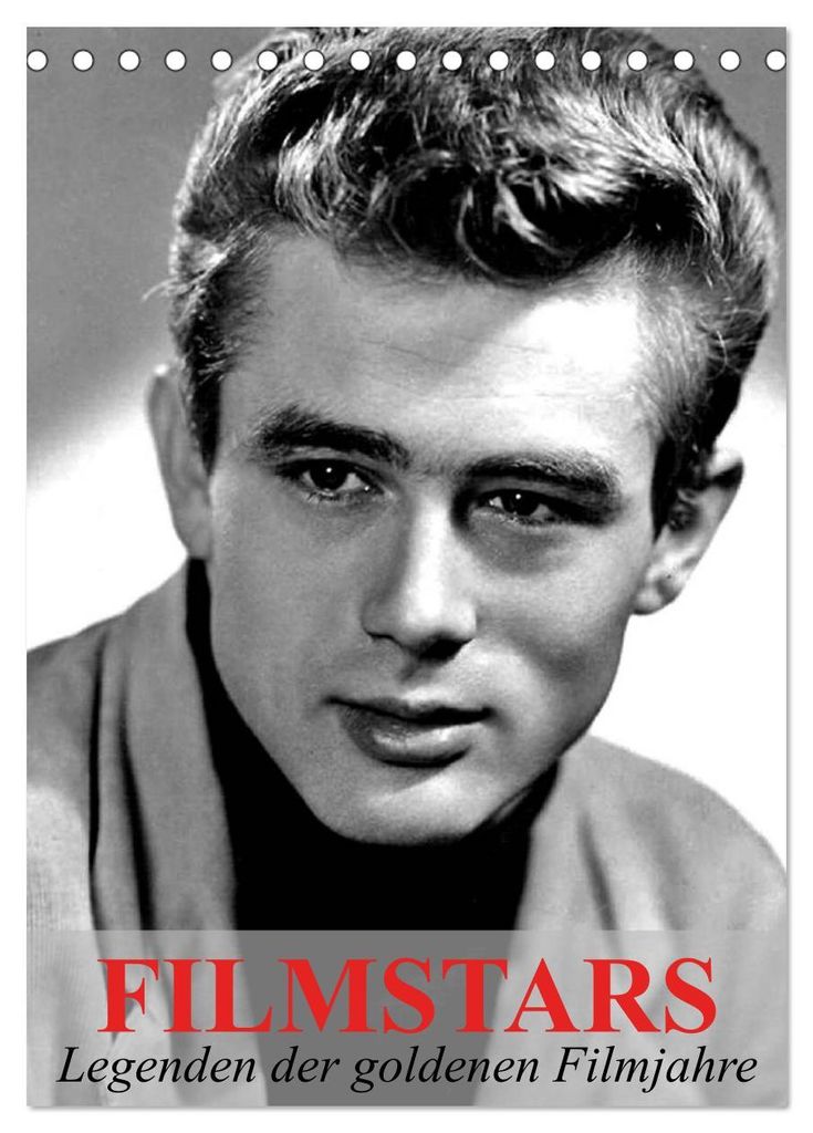 Filmstars - Legenden der goldenen Filmjahre (Tischkalender 2027 DIN A5 hoch), CALVENDO Monatskalender