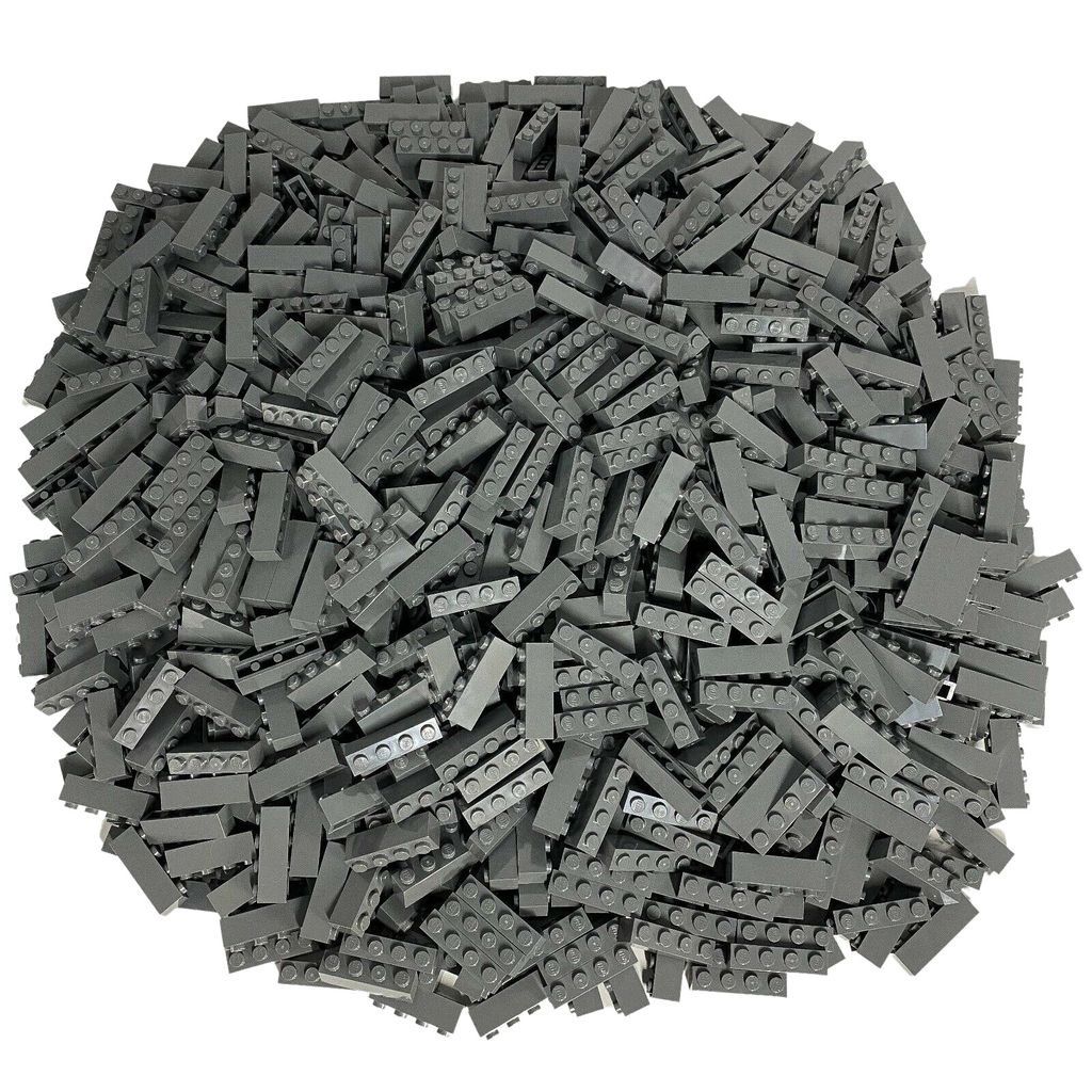 Dark Bluish Grey 3008 Lego® dunkelgraue 1x8 Steine Verschiedene Mengen 
