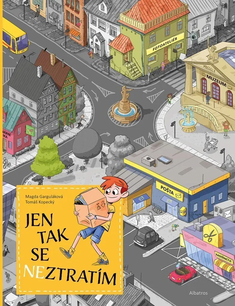 Préparer l'enfant à la ville avec le livre Jen tak se neztratím d'art