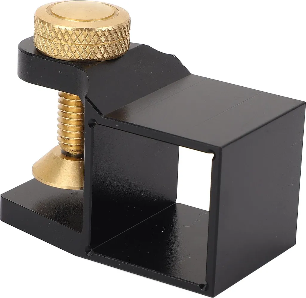 Guide de sciage à queue d'aronde magnétique en aluminium pour coupe à 90°