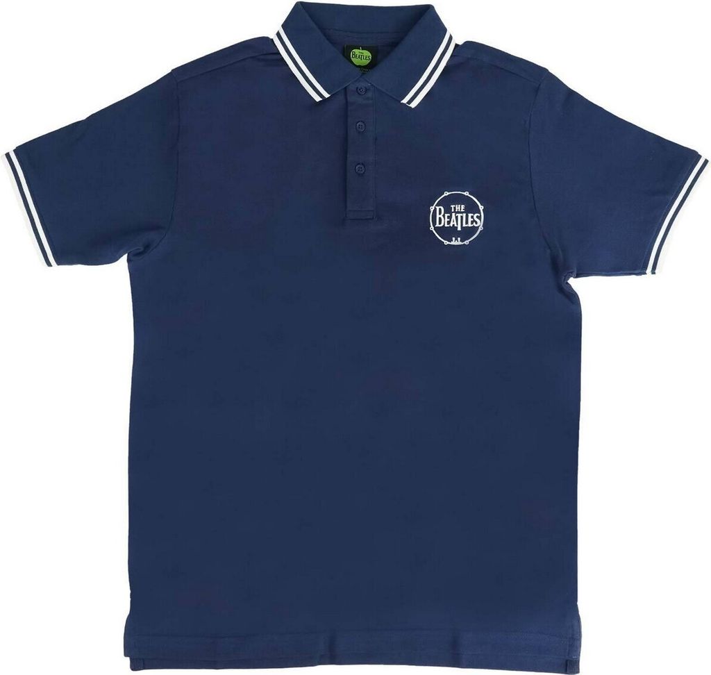 The Beatles - Poloshirt für Herren/Damen Uni RO400 (S) (Marineblau)