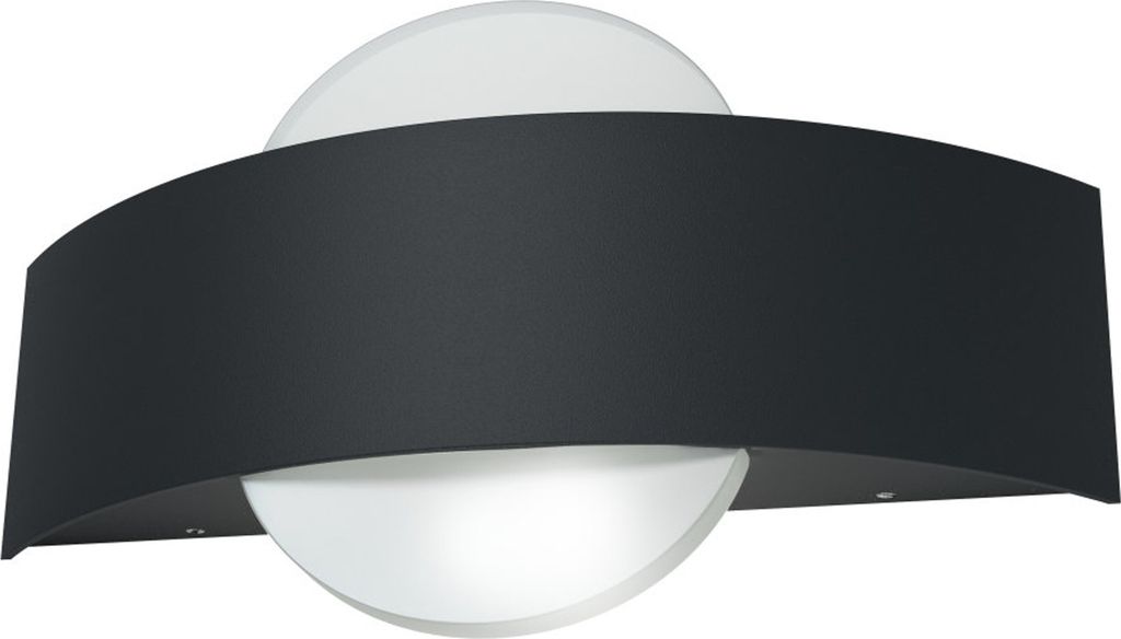 Ledvance Außenleuchte Endura Style Shield dunkelgrau Up- & Produktbild 