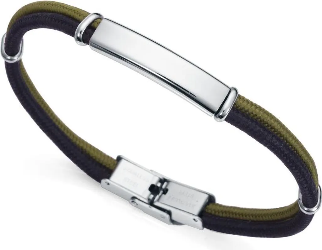 Bracelet en cuir pour homme Viceroy avec boucle en acier modèle 14018P01016