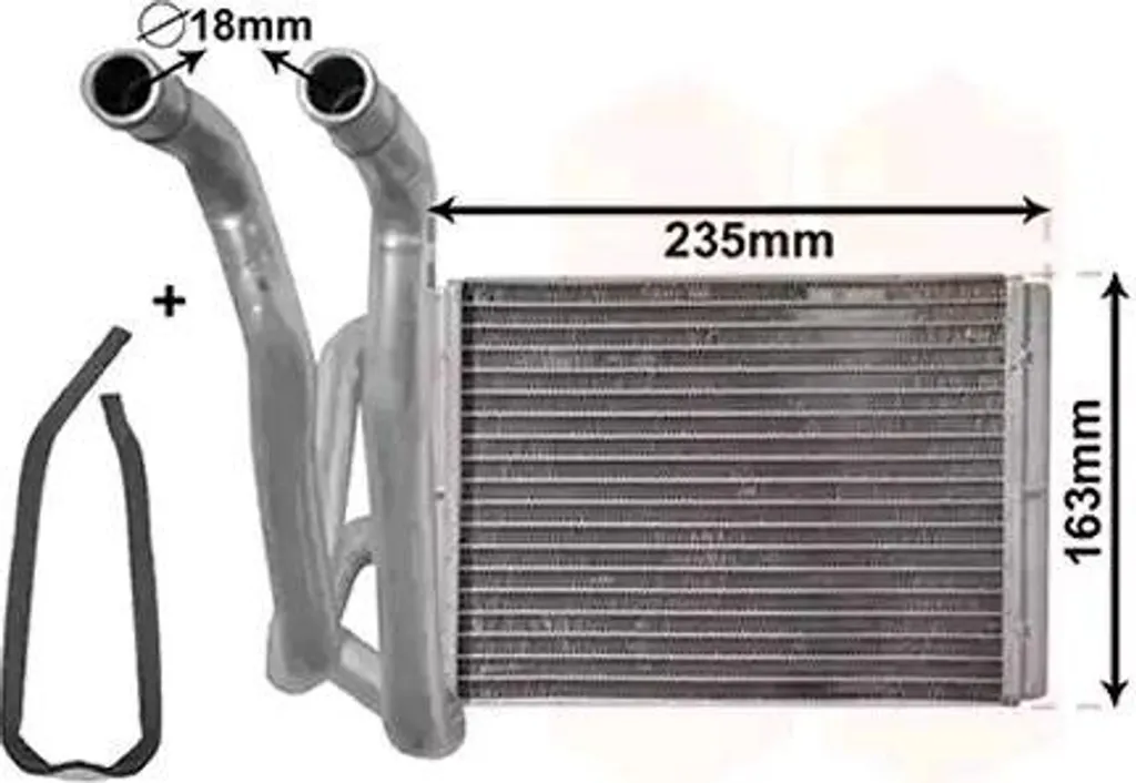 Radiateur Chauffage Aluminium Haute Performance NISSAN MURANO Z50