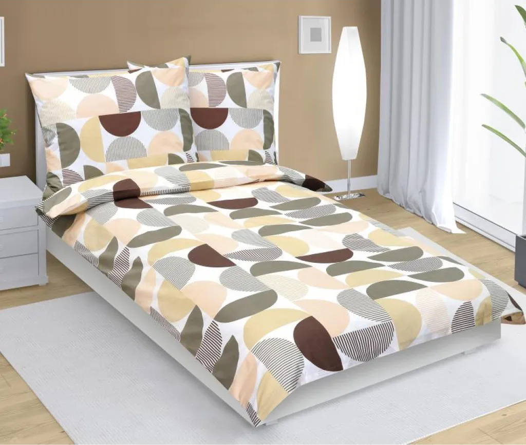 Biancheria da Letto Cotone Marrone 140x220 - Atmosfera Accogliente