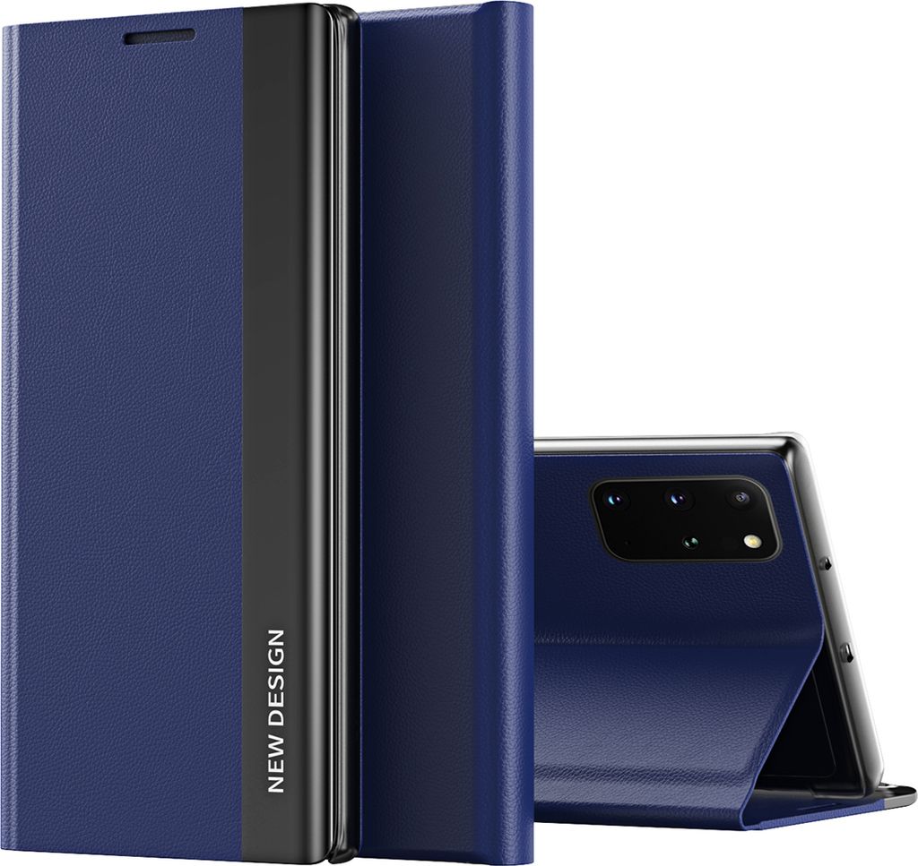 Galaxy A53 5G Hülle, Dünn Leder PolyurethanMagnetisch Klapp Stand Schutzhülle für Samsung Galaxy A53 5G Dunkelblau