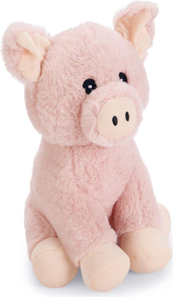 Beeztees Schwein Gino - Hund Spielzeug - Plüsch - 25x19x18 cm