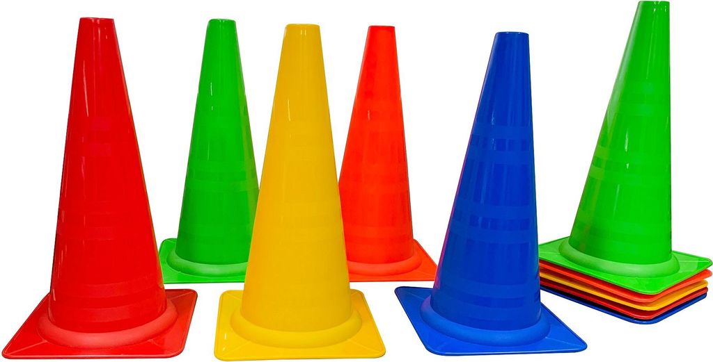 Sport-Thieme Markierungskegel-Set, 20x20x38 cm