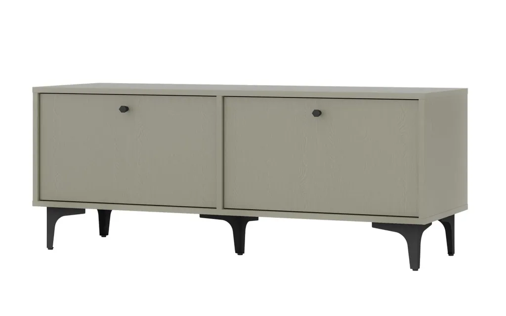 Mobile Porta TV IROS 1 Eucalipto Nero: Eleganza Contemporanea 120cm