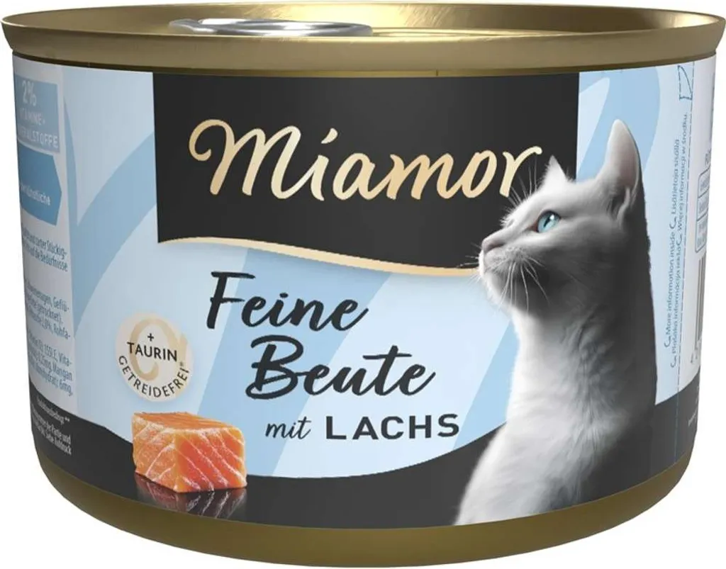 Miamor Délicates Proies au Saumon sans Céréales - 12 Repas de 185g