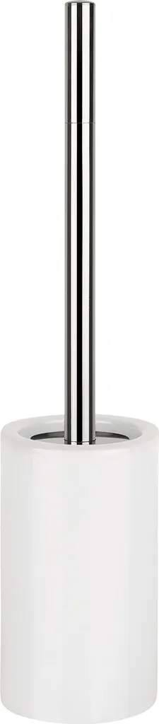 Spirella Tube Brosse à WC en porcelaine blanche accessoire de toilette