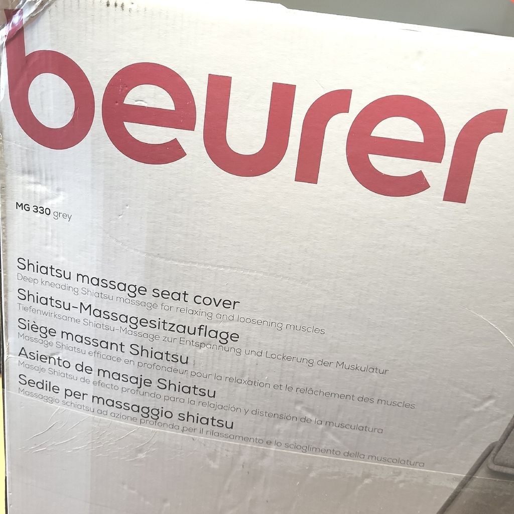 Beurer MG 330 grey Shiatsu-Massagesitzauflage Produktbild 10