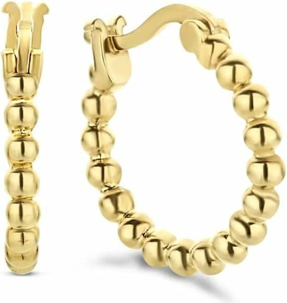 Prezzo Outlet New Bling 9NB-0662: Orecchini Argento Oro 15mm