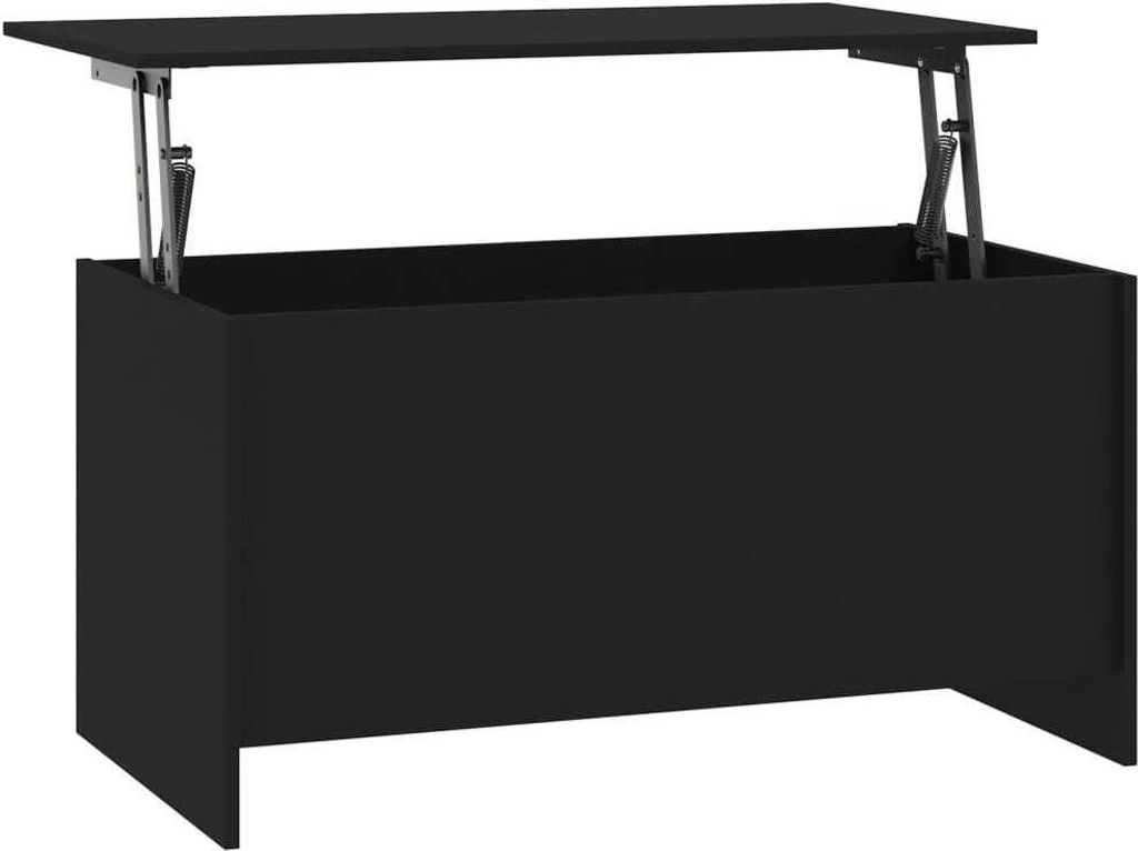 vidaXL Konferenční stolek černý 102x55,5x52,5 cm Materiál Obrázek produktu 