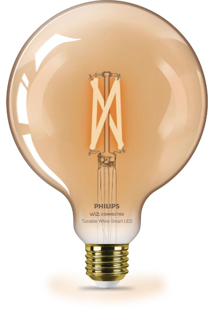 Philips LED Smart Bulb E27 Globe Dimmable 2000-5000K 640lm Image du produit 