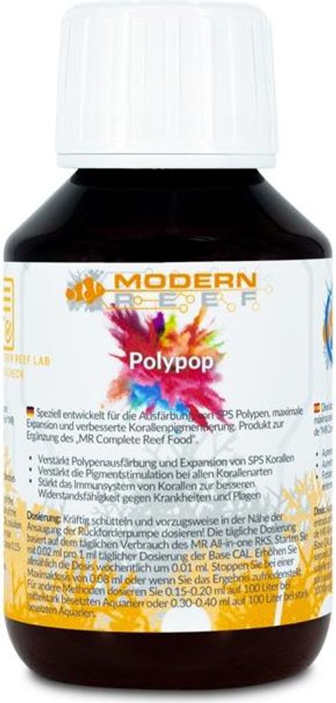 Modern Reef Polypop 100ml - Nährstofffutter für Korallen