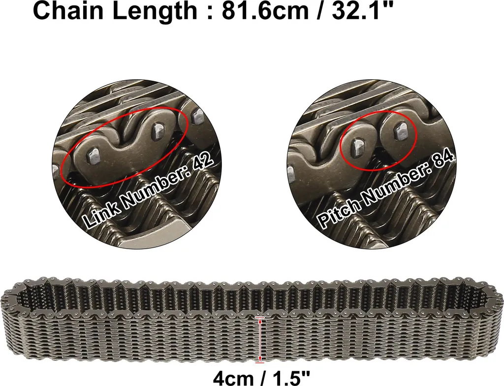 Chaîne Boîte Transfert 2512801800 - Élimine Bruit et Saut de Transmission