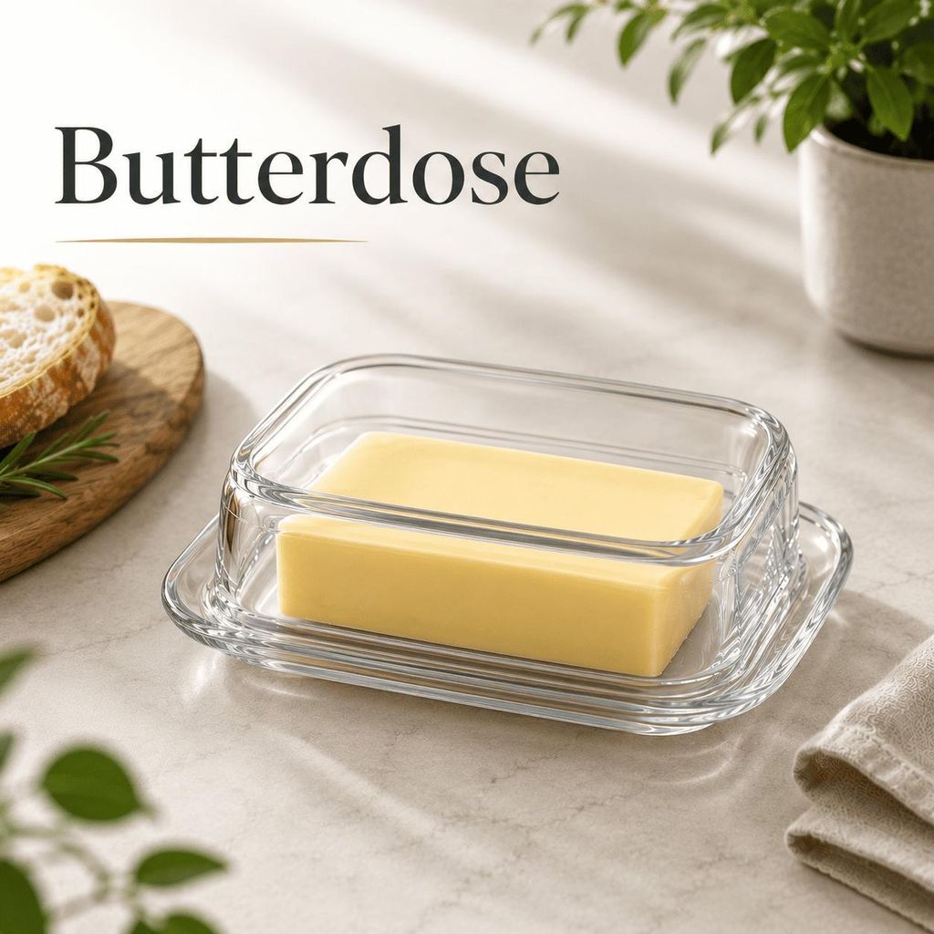 Butterdose Butterglocke Butterschale Butterbehälter Butter Produktbild 