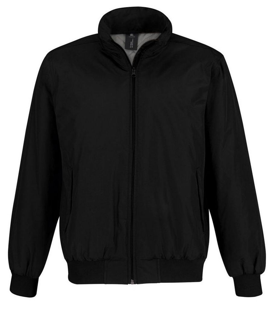 B&C - "Crew" Bomberjacke für Herren LT1156 (S) (Schwarz)