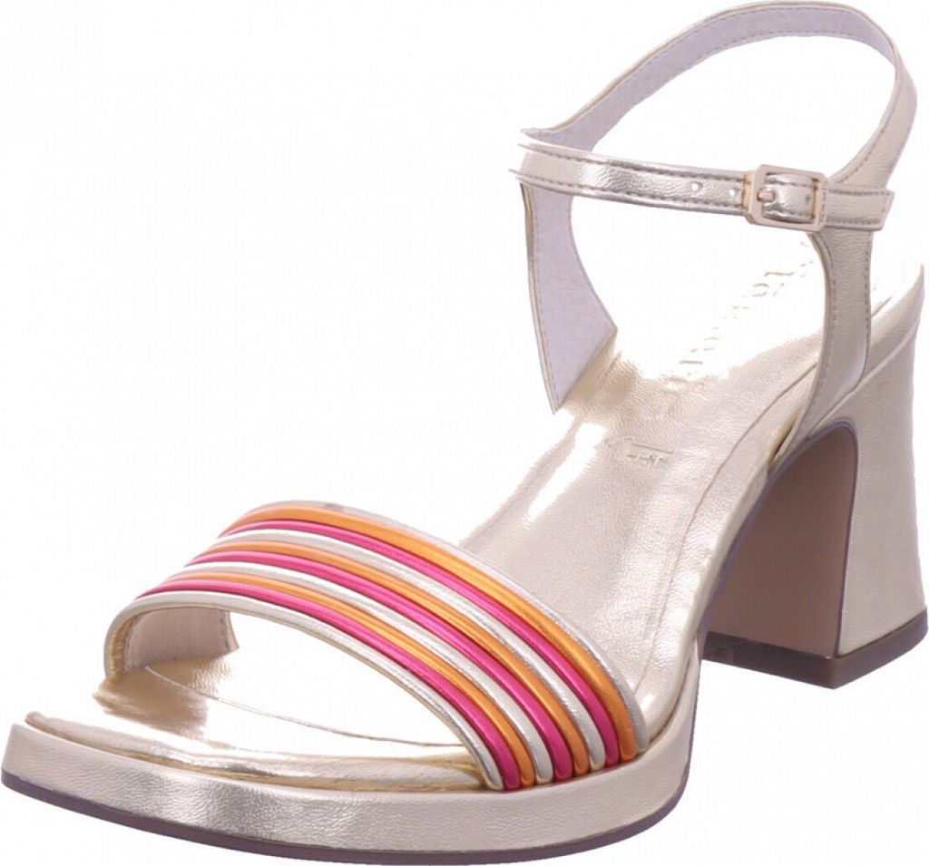 Tamaris Damen Sandalette in Gold, Größe 41