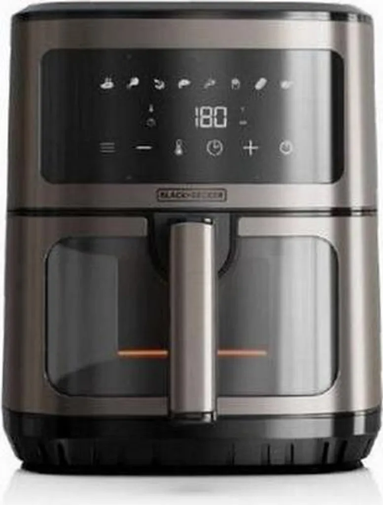Friteuse sans huile Black+Decker BXAF2501E Airfryer 6,5L 1600W Noir