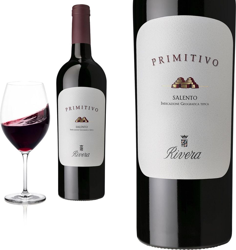 2023 Primitivo Salento IGP trocken von Rivera Azienda Agricola - Rotwein