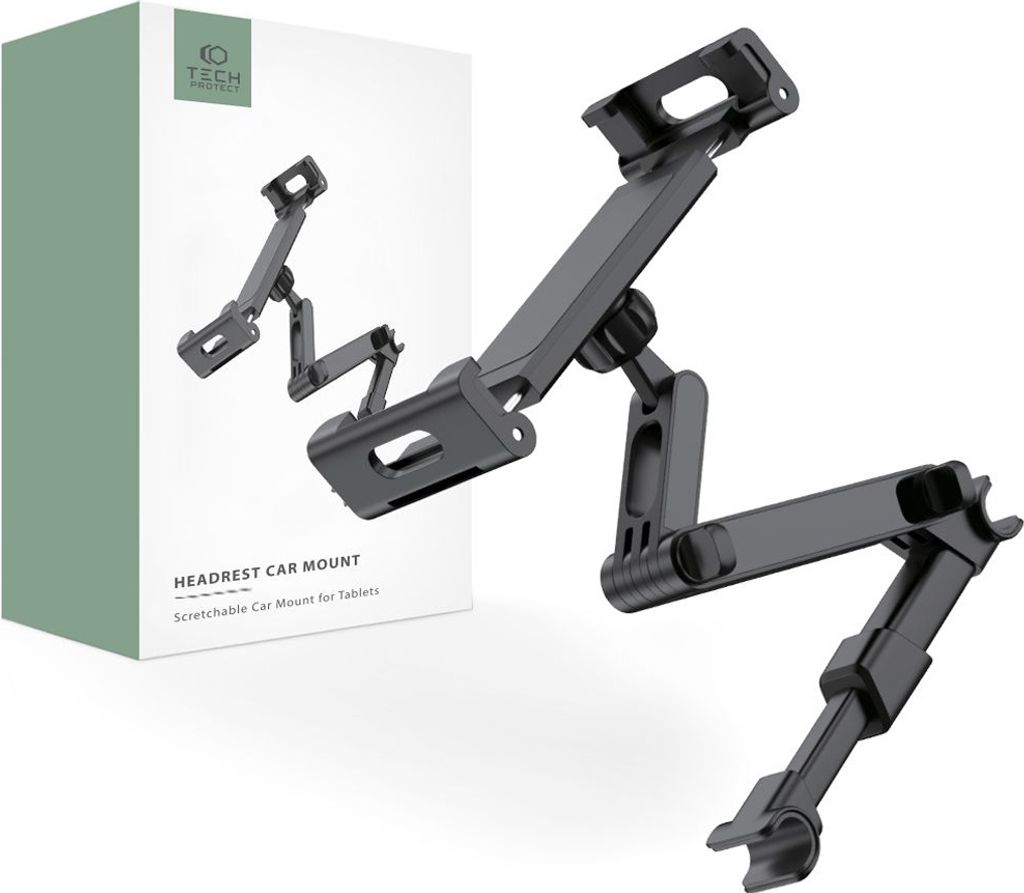 Tech-Protect tablet/phone car holder Headrest Car Mount Image du produit 