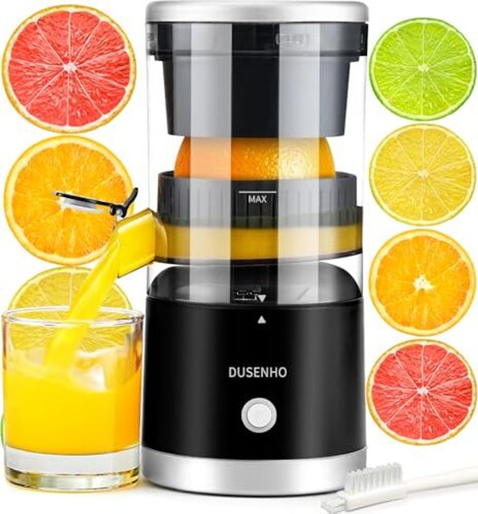 Zitronen -Squeezer Electric Orange Juicer Citrus Tragbarer USB -Ladeorange, Zitrone, Früchte