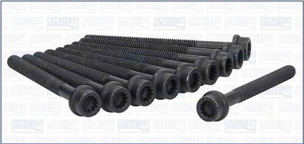 AJUSA 81054400 Zylinderkopfschraubensatz für VW Golf VII Schrägheck (5G1, BQ1, BE1, BE2) M10