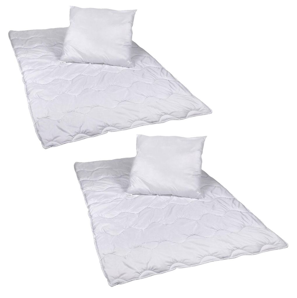 2 Stück Premium Steppbettdecken Set, Steppbett 135 x 200 cm Produktbild 
