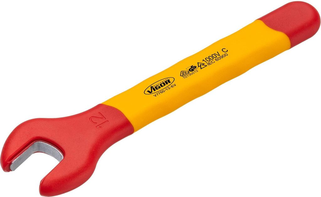 Maulschlssel EV V7760-12-EV Auen Sechskant Profil SW 12 mm