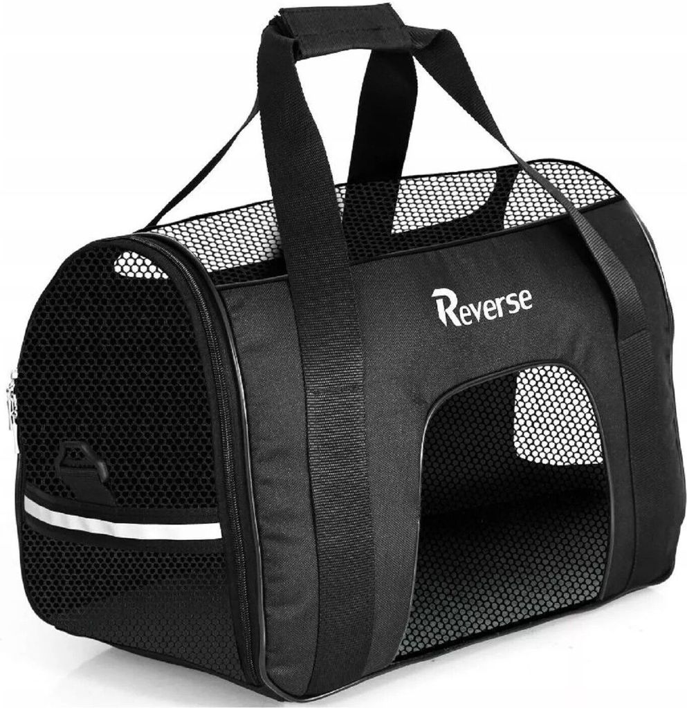 Tragetasche für Katzen Hunde Haustiere 52x25x34 cm bis 10Kg Produktbild 