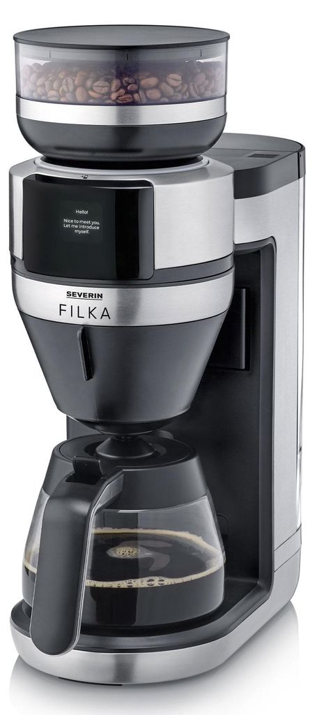 Severin KA 4852, Kávovar, Kávové zrná, Vstavaný mlynček, Obrázok produktu 