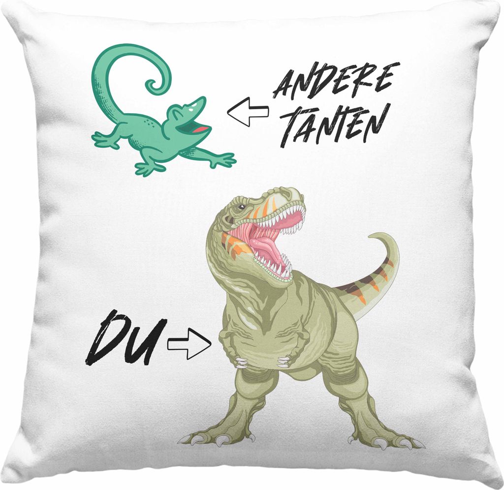 Trendation - Andere Tanten Du T-Rex Exe Geschenk Beste Tante Der Welt Geschenkidee (Grau)