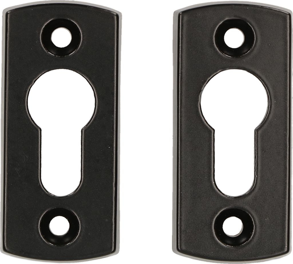 KOTARBAU® Sada 2 černých desek 70x32x9mm pro profilové Obrázek produktu 