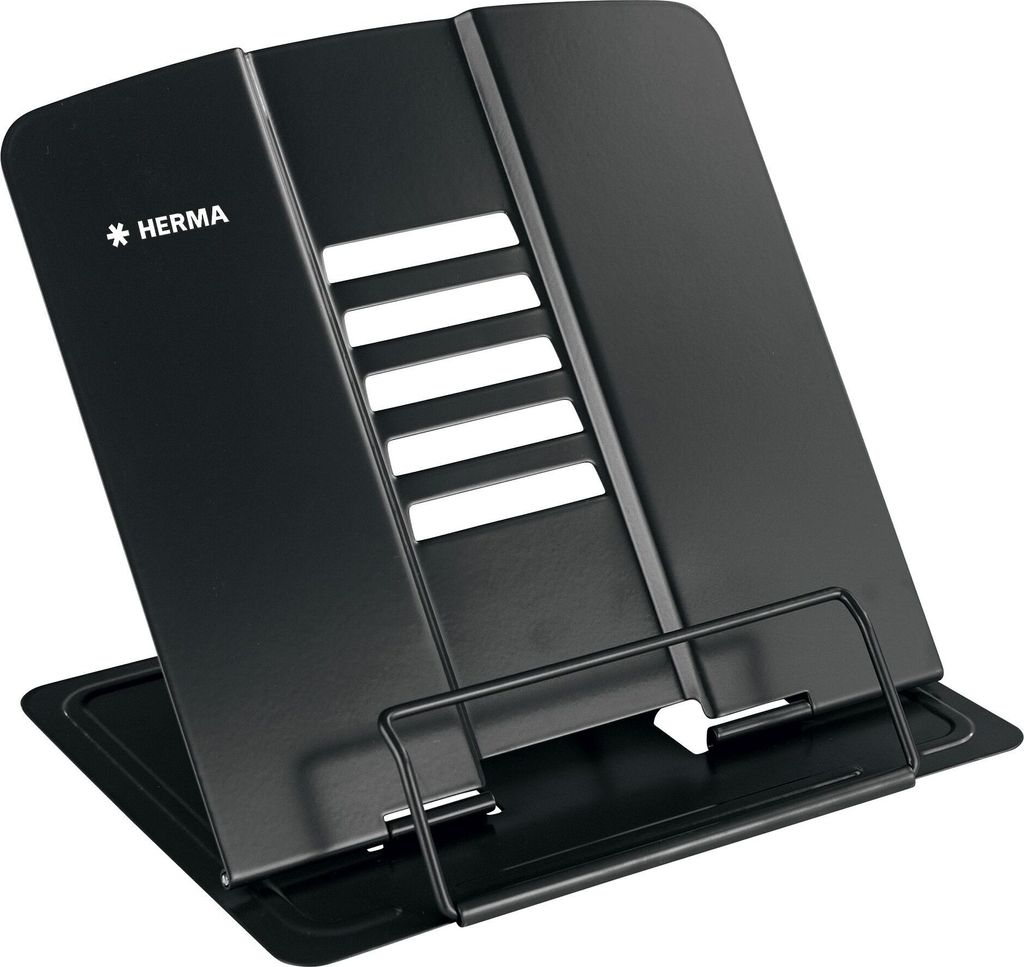 HERMA 19972 HERMA support de lecture XL, en métal, noir Image du produit 